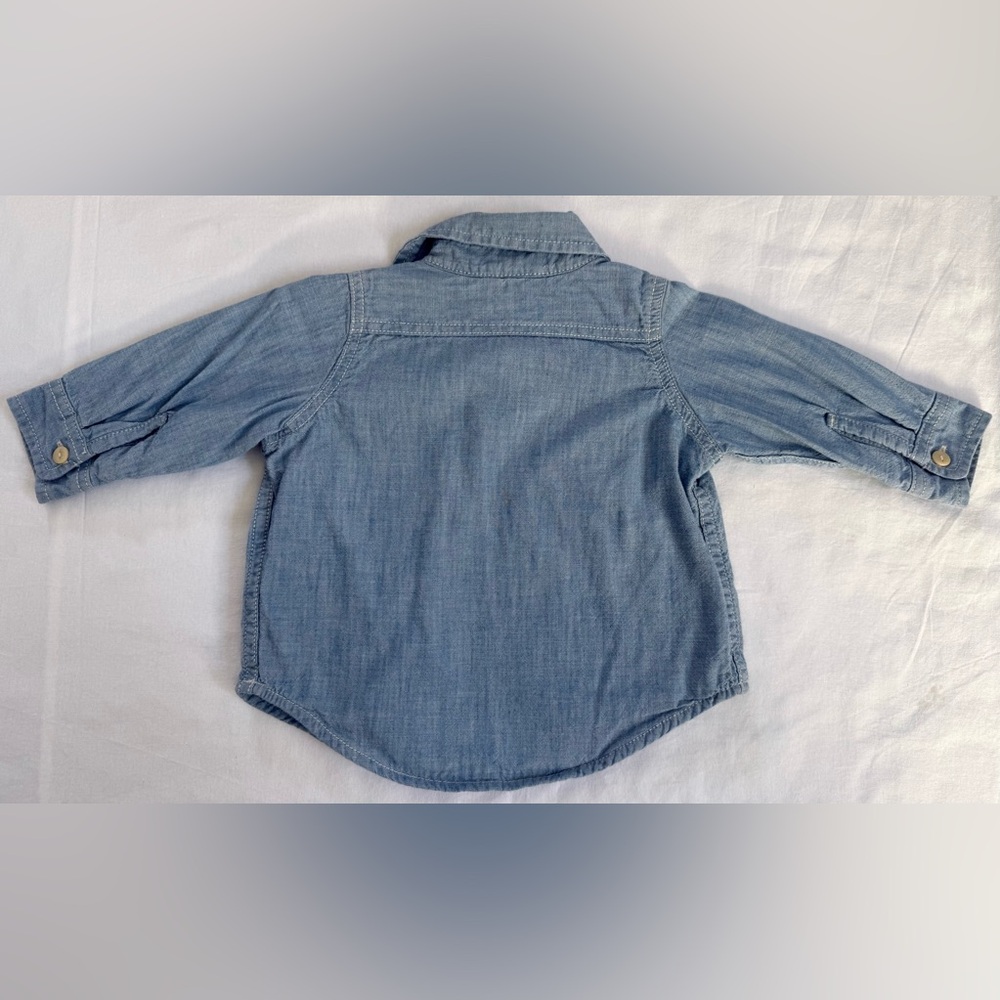 Baby GAP Baby Boys Denim Shirt - Picture 4 of 7